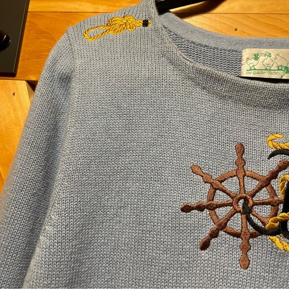 Nautical Themed Women’s Sweater - Picture 7 of 9